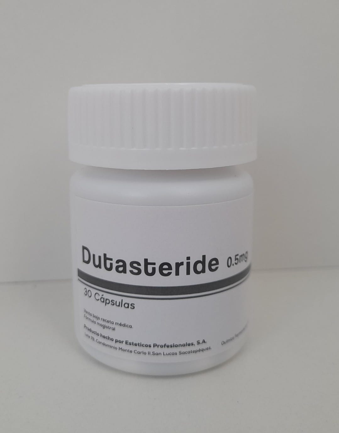 Dutasteride 0.5mg (VENTA BAJO RECETA MEDICA)