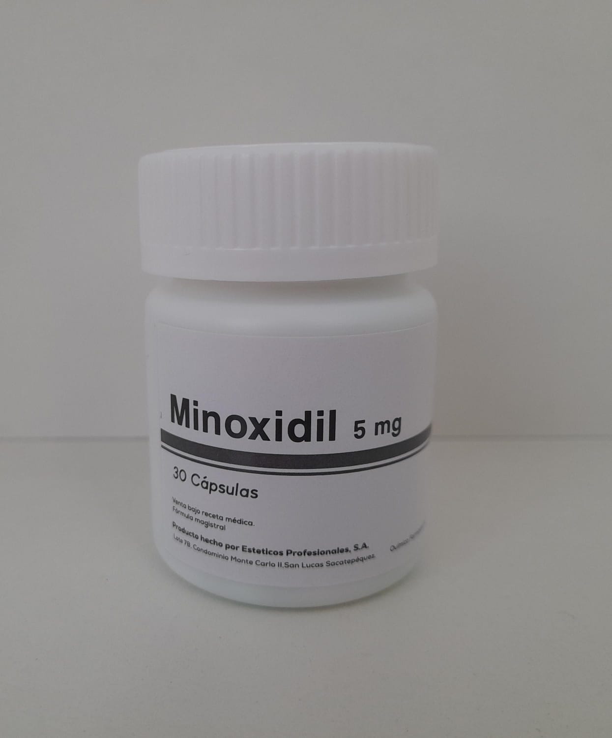 Minoxidil 5mg (VENTA BAJO RECETA MEDICA)