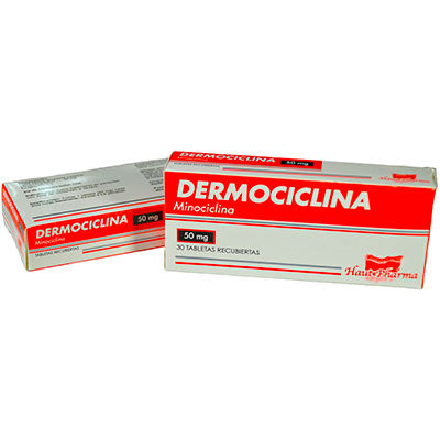 Dermociclina 50mg (VENTA BAJO RECETA MEDICA)