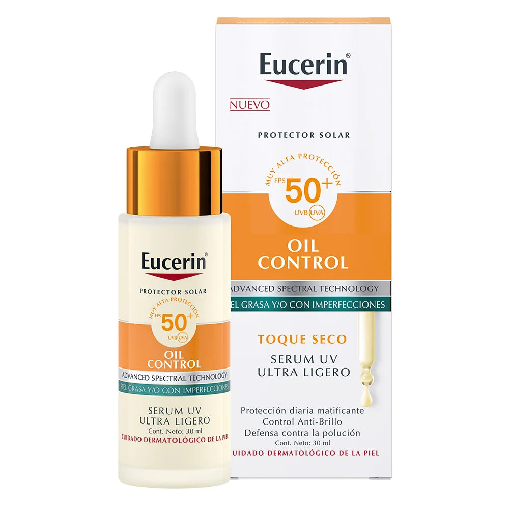 Oil Control Serum UV Ultra ligero Toque seco FPS 50+