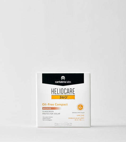 Heliocare 360 Base compacta Oil-Free SPF 50+ color bronze