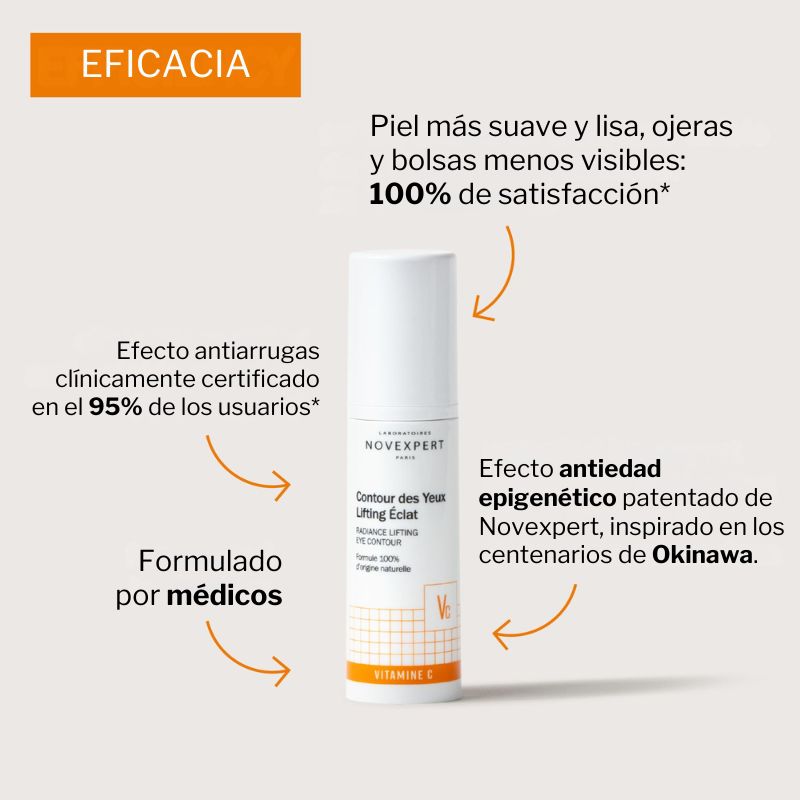 Contorno de ojos lifting vitamina C