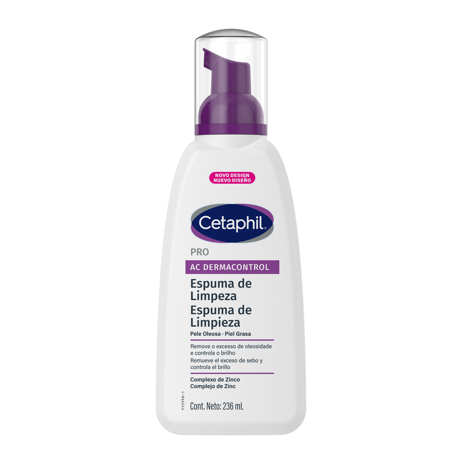 Cetaphil  PRO AC  DERMACONTROL  espuma de limpieza