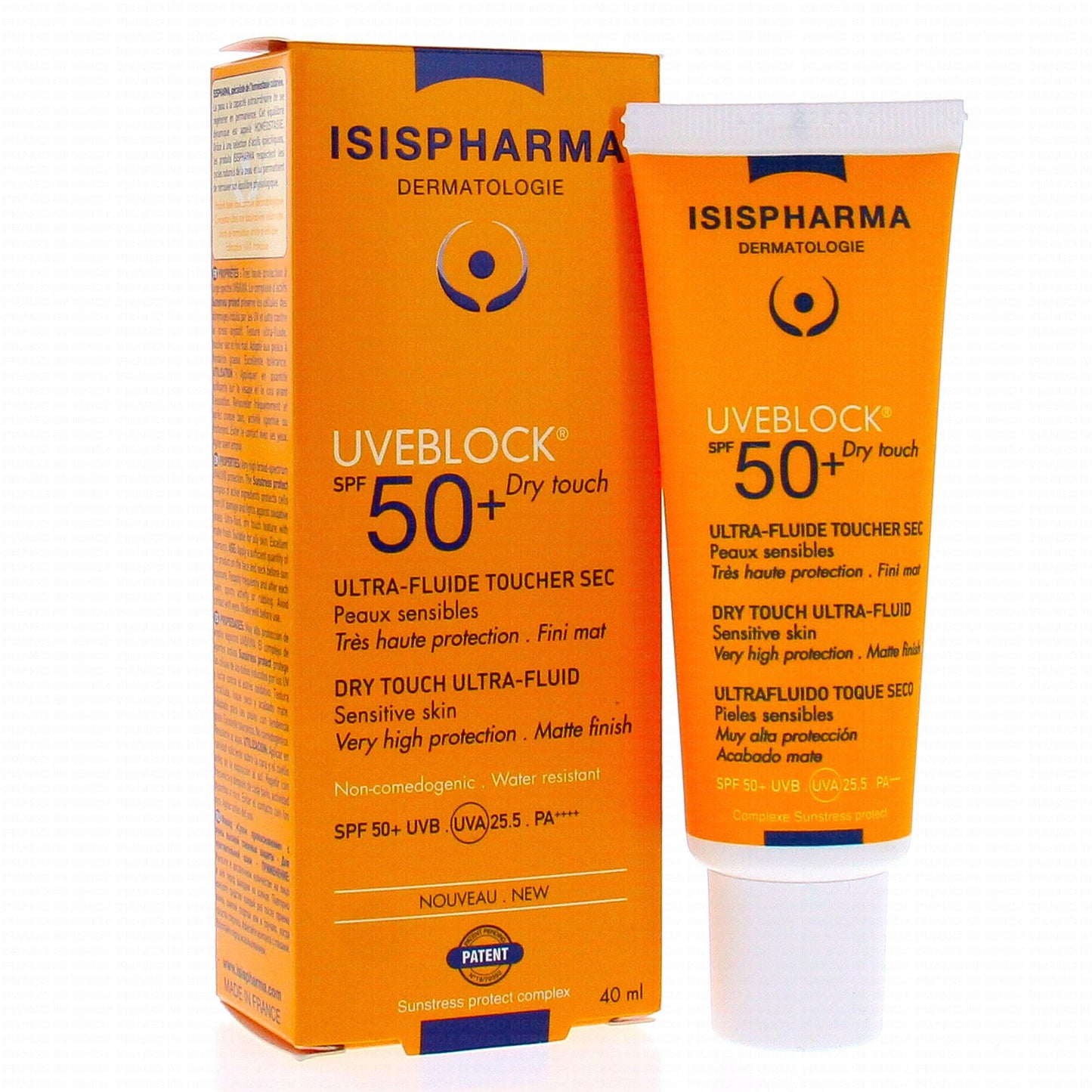 Uveblock Protector Solar Dry Touch Spf30 40ml Crema Facial