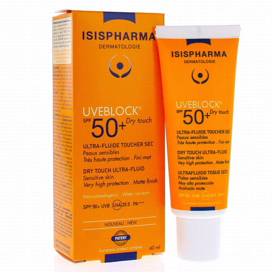 Uveblock Protector Solar Dry Touch Spf30 40ml Crema Facial