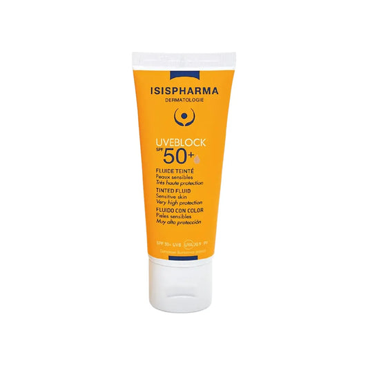 Uveblock Protector Solar Tinted Medium Spf50 Crema Facial