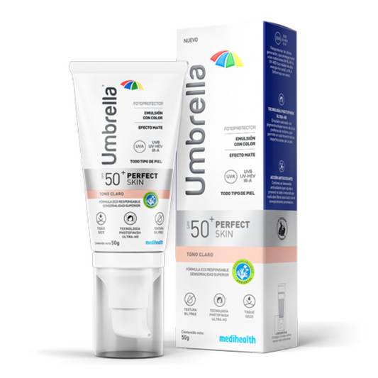 Umbrella perfect skin tono claro SPF 50+